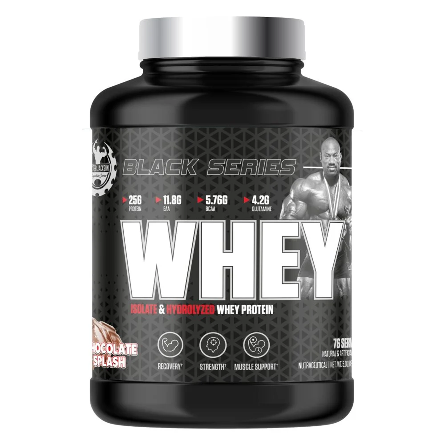 DEXTER JACKSON BLACK SERIES WHEY PROTEIN | 5 LBS | Chocolate Flavour