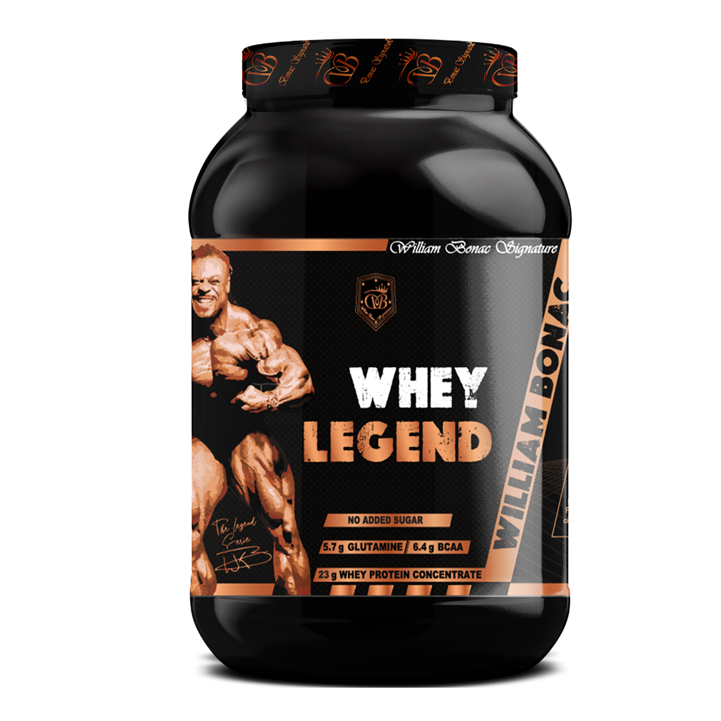 WILLIAM BONAC SIGNATURE SERIES WHEY LEGEND PROTEIN 2KG 66 serving