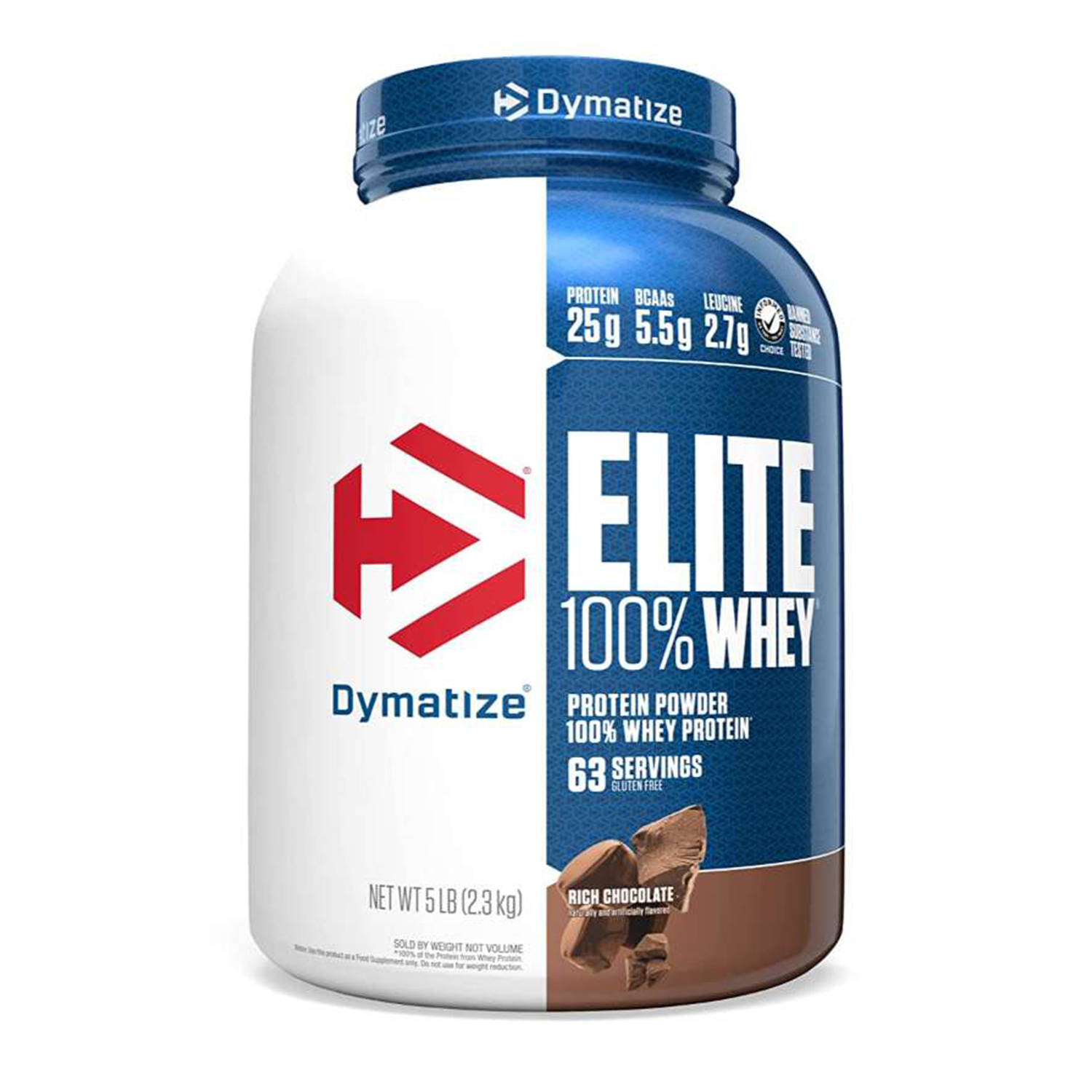 DYMATIZE ELITE 100% WHEY PROTEIN | 5LBS | Chocolate Flavour