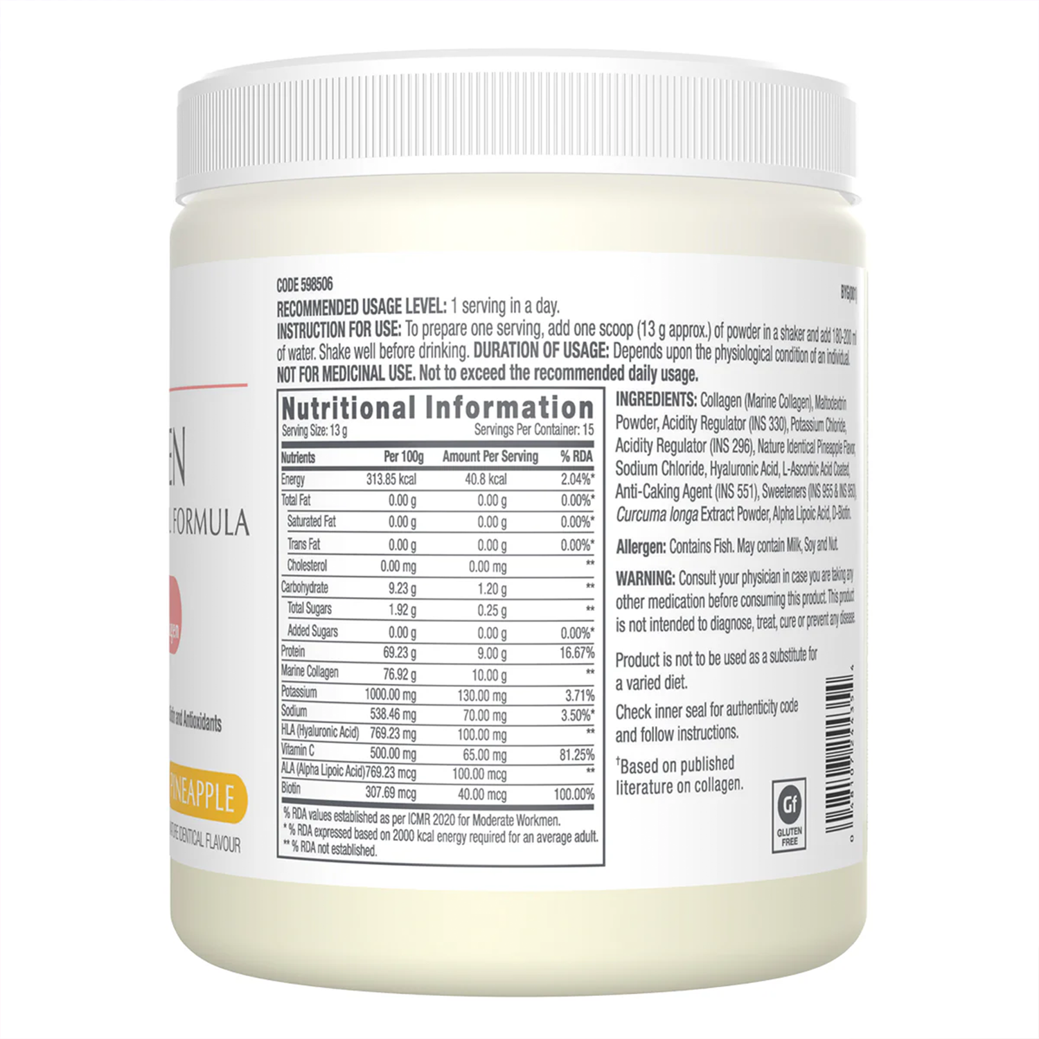 GNC Marine Collagen Powder