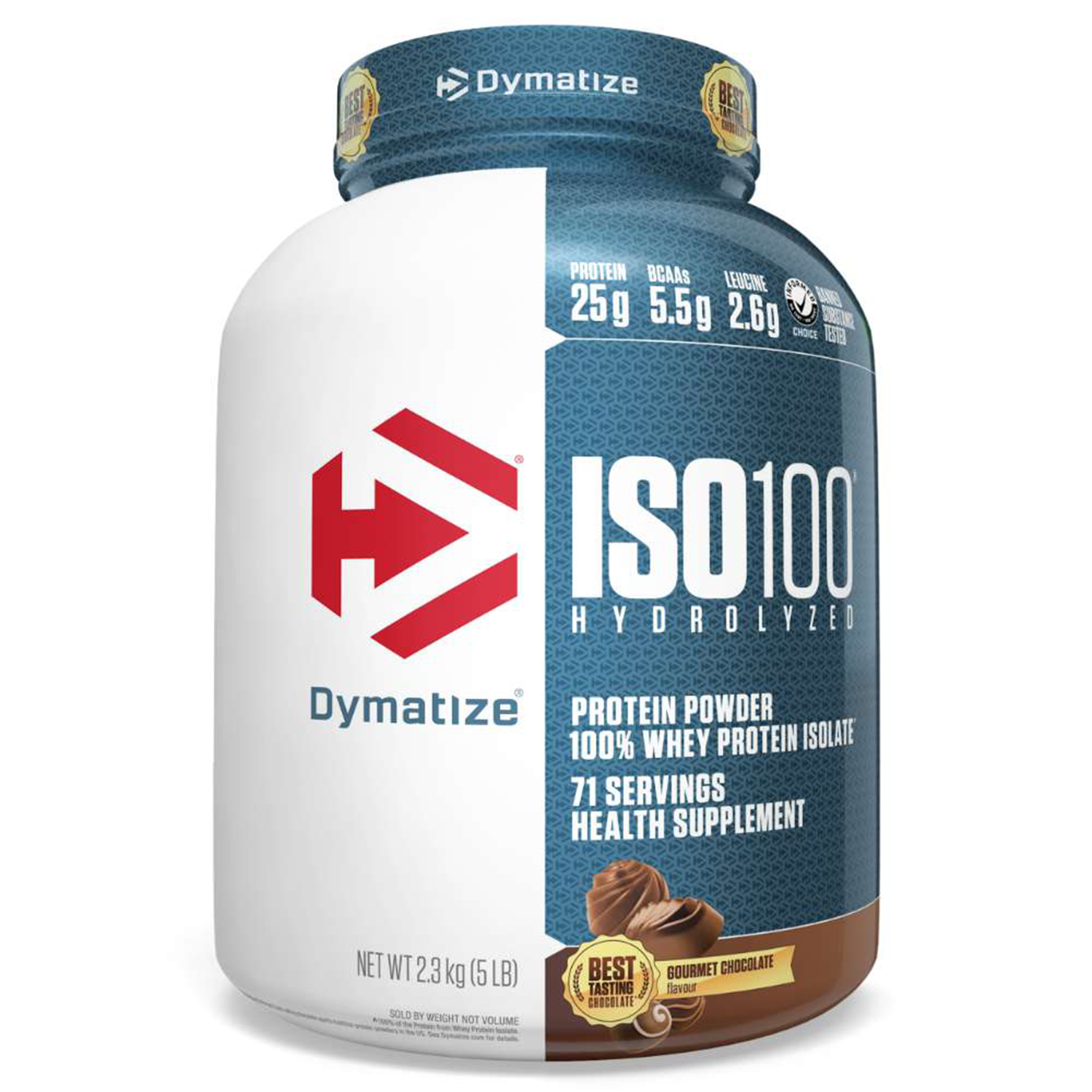 DYMATIZE ISO 100 | 5LBS | Gourmet Chocolate