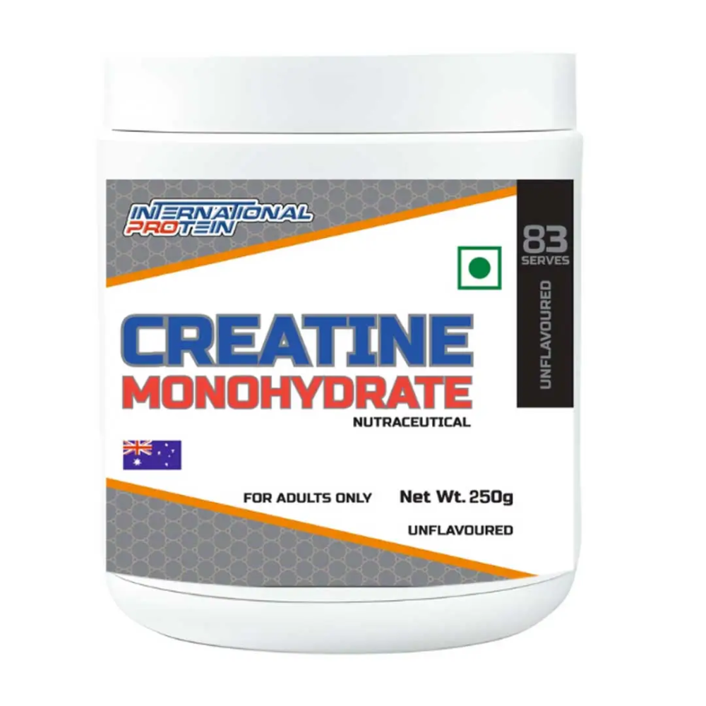 International Protein Creatine Monohydrate 250g 83 Servings Unflavored