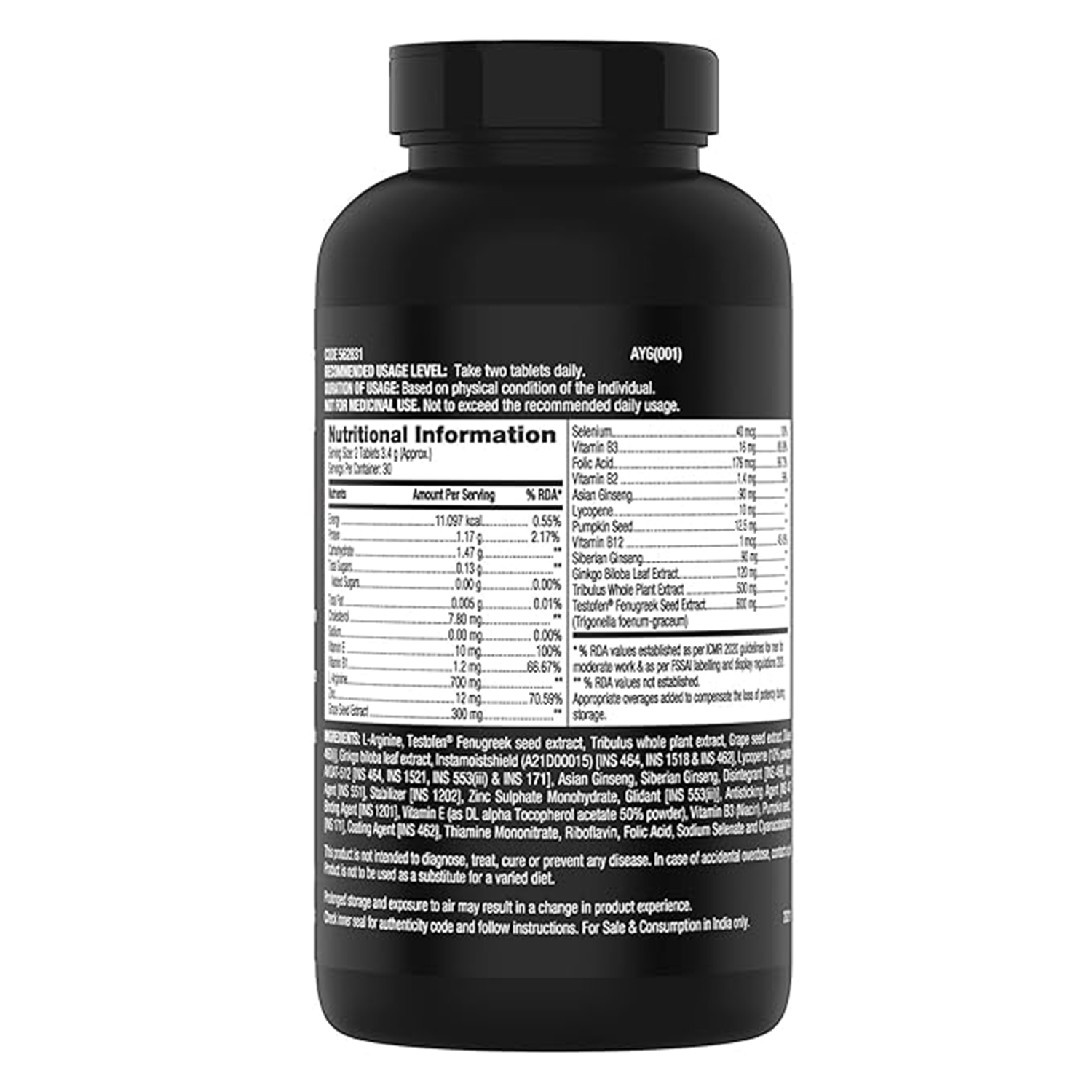 GNC Men Staminol Max