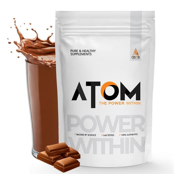 ASITIS ATOM 100% WHEY PROTEIN WITH ENZYMEBLEND  2KG