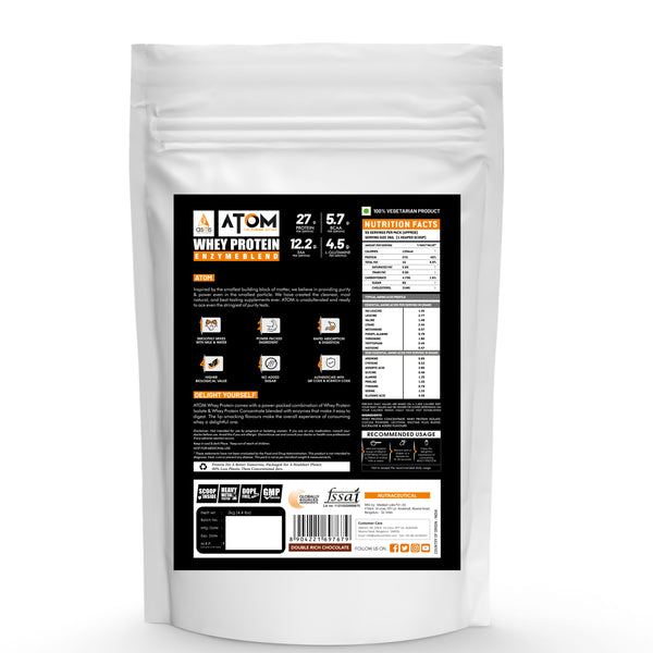 ASITIS ATOM 100% WHEY PROTEIN WITH ENZYMEBLEND  2KG