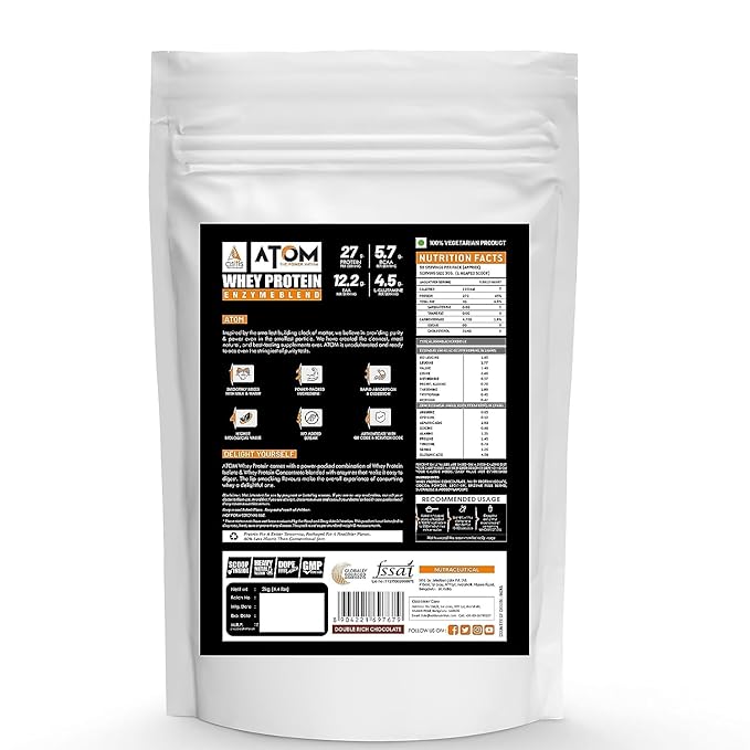 ASITIS ATOM 100% WHEY PROTEIN ISOLATE 2KG