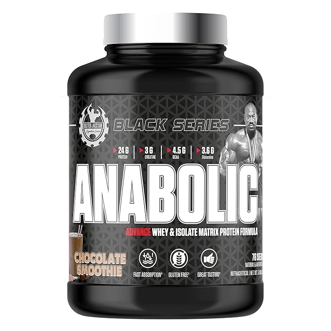 DEXTER JACKSON BLACK SERIES ANABOLIC WHEY PROTEIN 5LBS