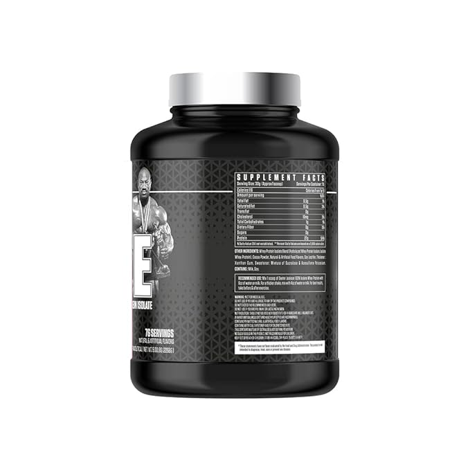 DEXTER JACKSON BLACK SERIES ISOLATE WHEY PROTEIN 5LBS 76 Serving