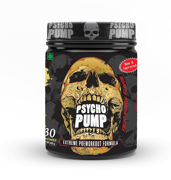 ONE SCIENCE NUTRITION (Osn) Essential Series Psycho Pump (Pre-Workout)- 30 Servings (330Gm) - Powder