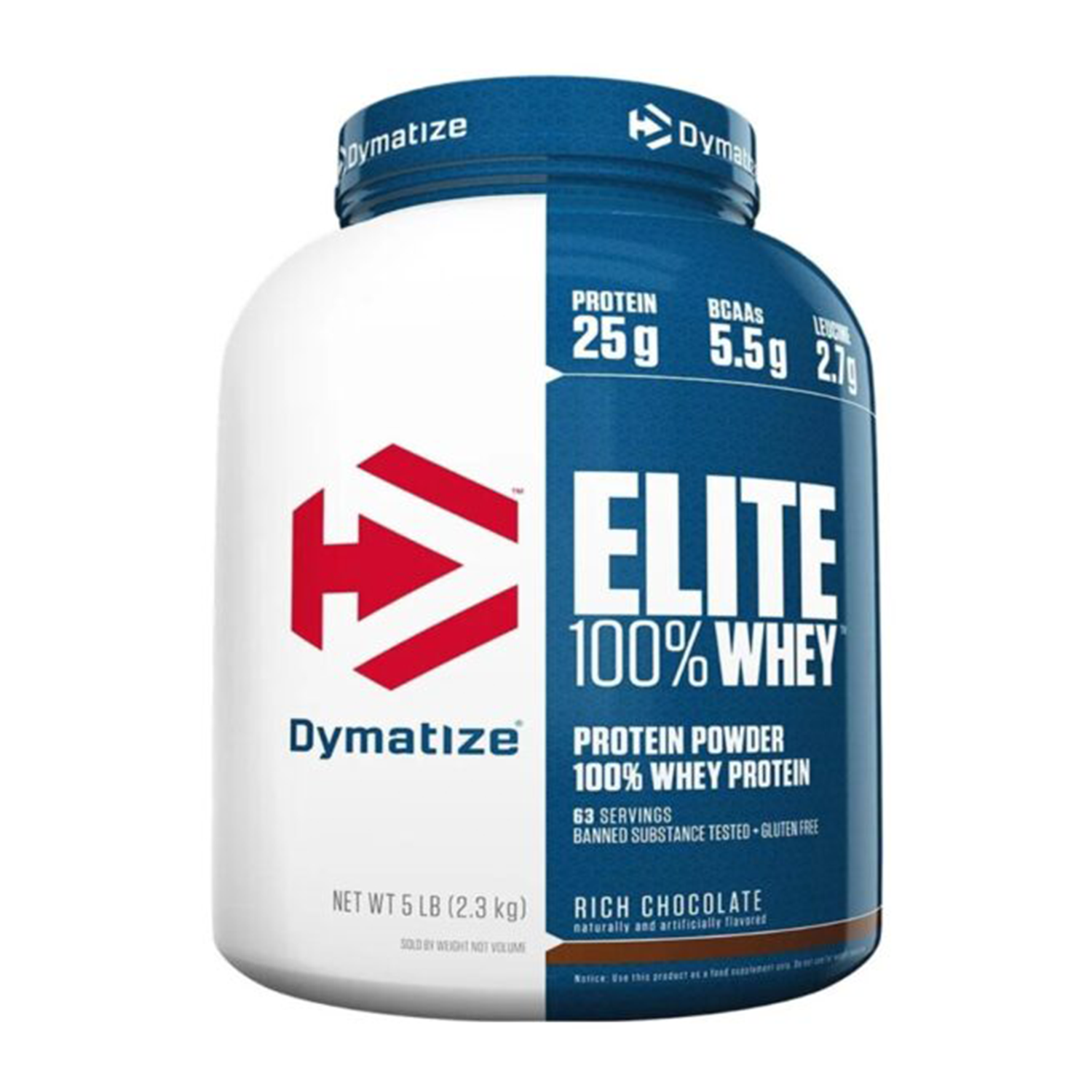 DYMATIZE ELITE 100% WHEY PROTEIN, 5 LBS.